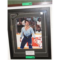 Autographed Dave Semenko photograph