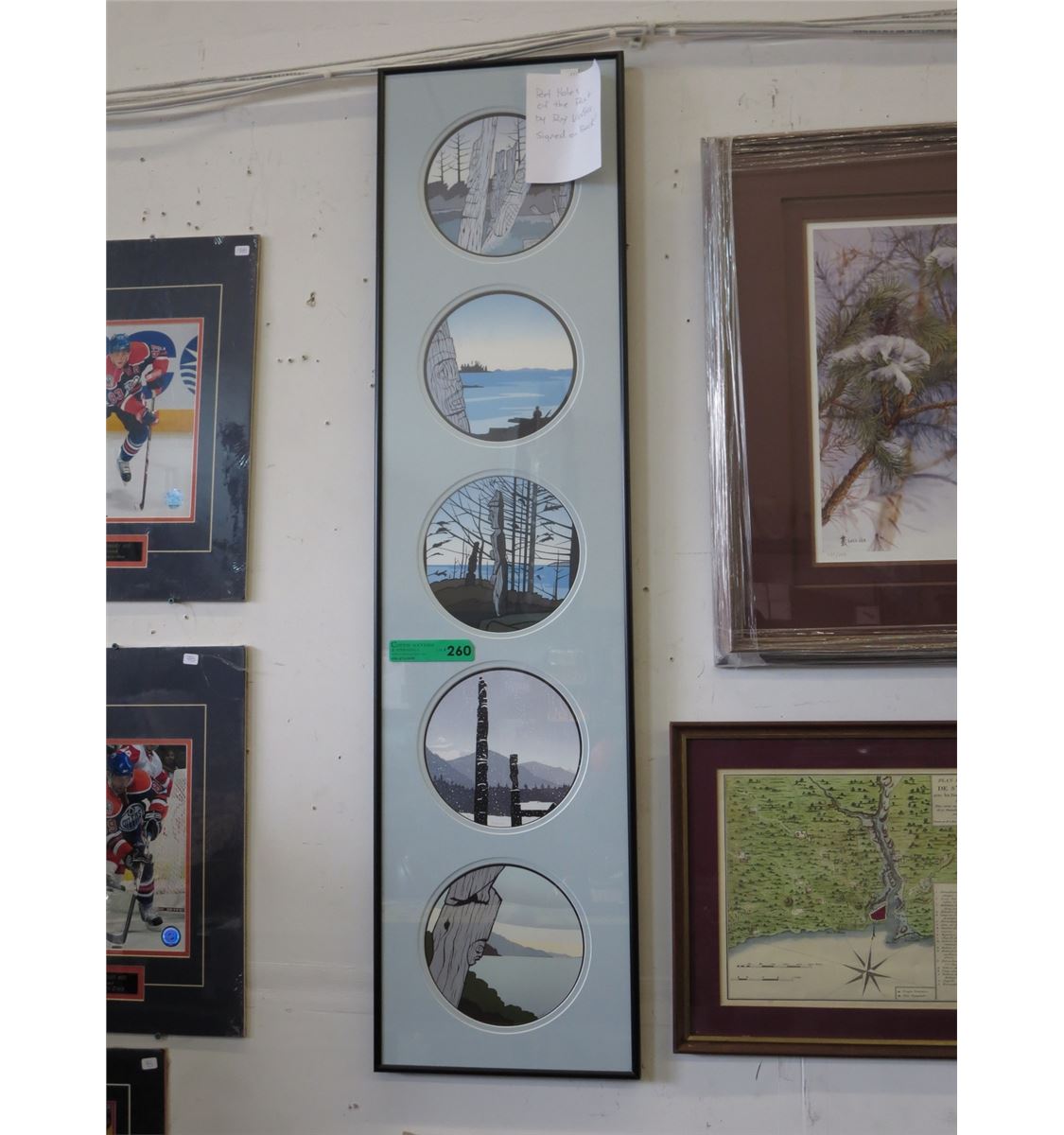 Autographed Roy Vickers limited edition print