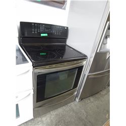 Used stainless steel smooth top stove