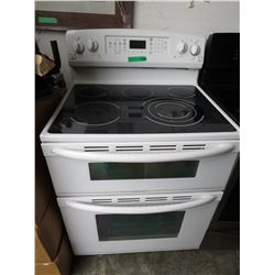 Used smooth top stove with double oven