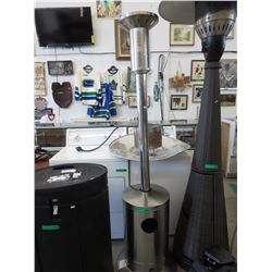 Propane powered patio heater - used
