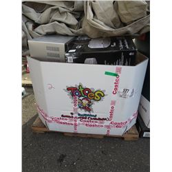 Bin of assorted goods