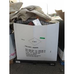 Bin of misc. household goods