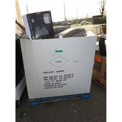 Bin of misc. household goods