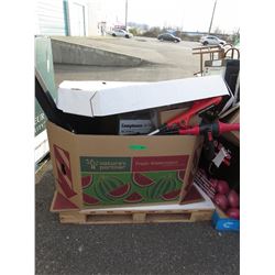Skid of assorted goods