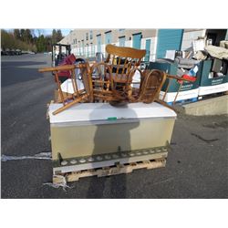 Skid misc. household items & furniture