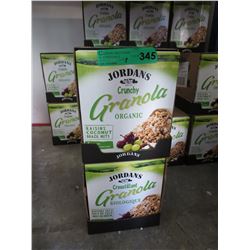 2 Cases of Jordan's Organic granola