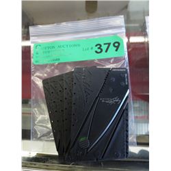 5 Sinclair Card Sharp knives