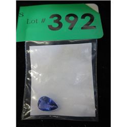2.1 CT Faceted Tanzanite gemstone