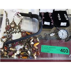 Pocket watch, fashion jewelry, LED watch