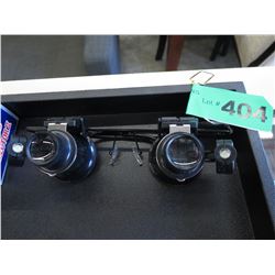 New illuminated jeweler's glasses