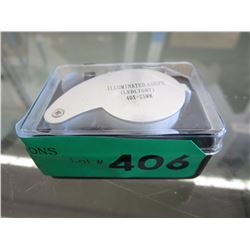New illuminated jeweler's loupe