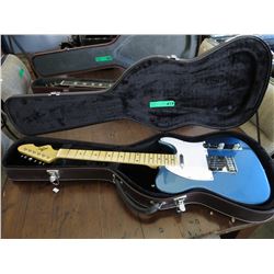 Levi electric guitar in fitted case