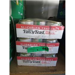 3 Cases of Fancy Feast sliced turkey cat food