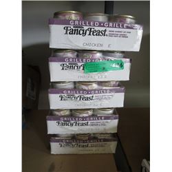 5 Cases of Fancy Feast grille chicken cat food