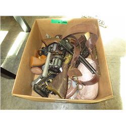 Box of toy guns.