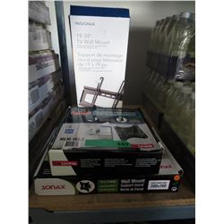 3 TV wall mounts - 19 - 30"