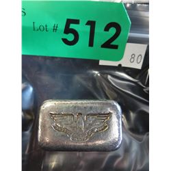 3 oz. Pure Silver bar - .999 Silver