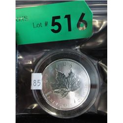 2014 Canadian .9999 silver $5  Maple Leaf coin