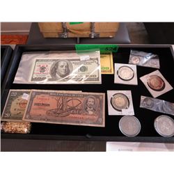Selection of currency and commemoratives