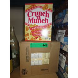 Case of Crunch 'n Munch caramel popcorn