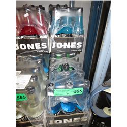 5 Cases of Jones soda