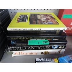 7 Hardcover books