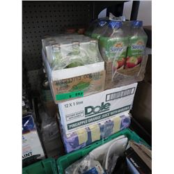 7 Cases of fruit juice & other beverages