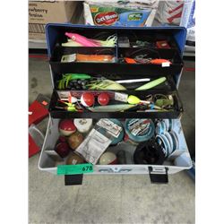 Tackle box & contents