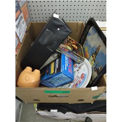 Box of assorted misc. items