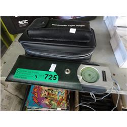 Blood pressure cuff & light meter