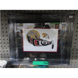 Framed Richard Shorty print "Eagle Moon"
