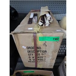 Case of paper folding hand fans