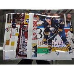 10 Autographed Hockey photos