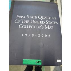 1999-2008 US Quarter Collectors Map