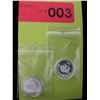 Image 2 : 2 x 2012 1/10 oz. .999 Silver Art Rounds