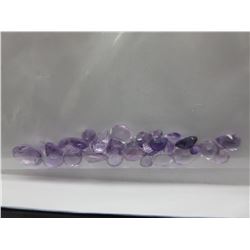 Collection of high quality cut  Amethyst gemstones