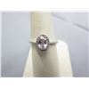 Image 1 : Victorian style - Pink Topaz & Diamond ring