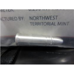 .999 Fine Silver 22 caliber bullet