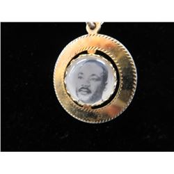 Martin Luther King pendant & necklace set