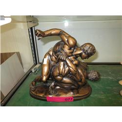 Greek Wrestling statue from "The Henry Collection"