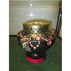 1940's Hand painted English vase