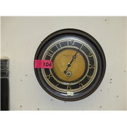 Round "Sterling and Noble" clock