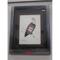 Framed print -  "Bald Eagle" by Richard Shorty
