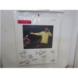 Autographed Concert photo - Tower of Power