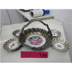 Vintage Bavarian 5 piece set