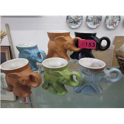 6 GOP Convention mugs - 1978-82