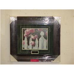 Framed Terry Isaac Print "Milleys Garden"