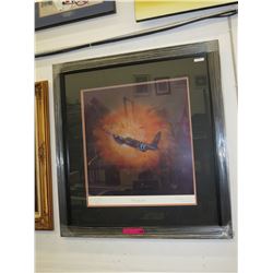Framed print: "A Wee Bit Close" by J. Crescenzi
