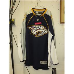 Autograph Nashville Predator's jersey -size XXL